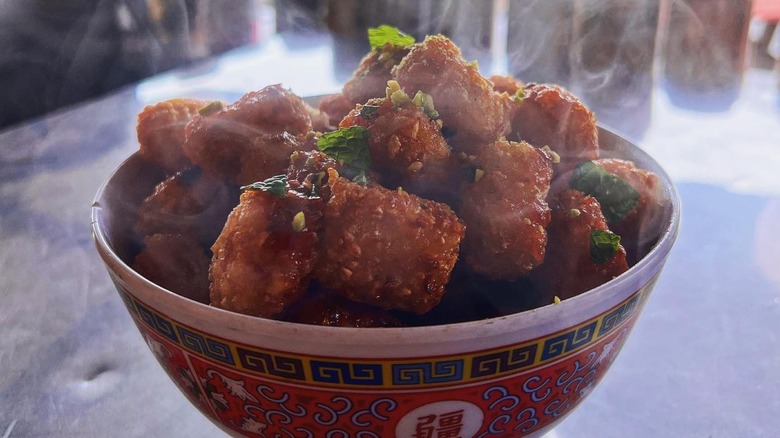 Fish sauce tater tots