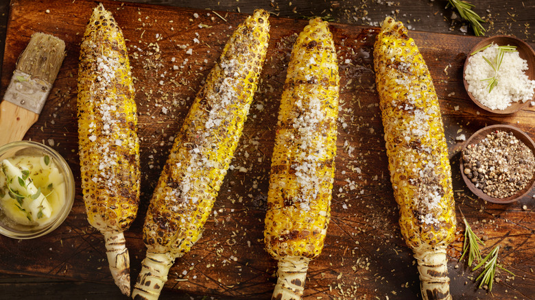 spiced corn on the cob