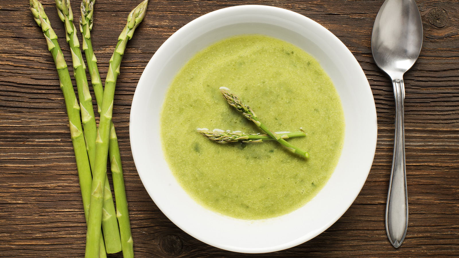 Upgrade The Flavor Of Asparagus Soup By Adding Matcha