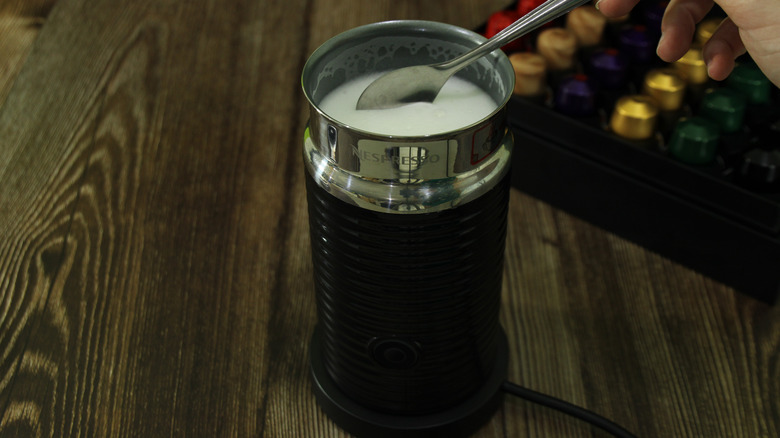 Nespresso milk frother 