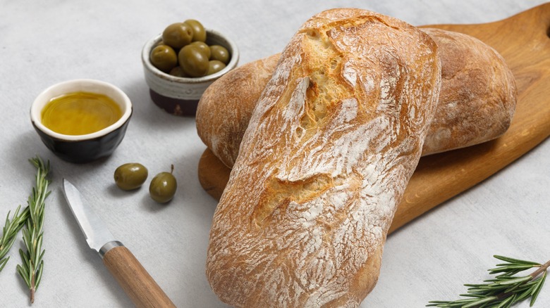 ciabatta loaves