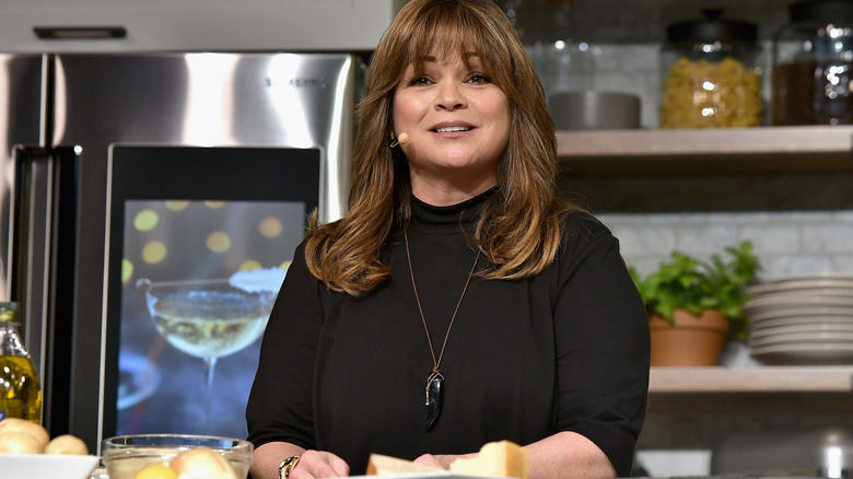 Actress Valerie Bertinelli in kitchen