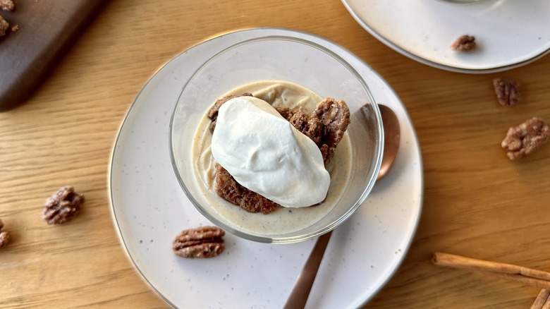 Vanilla chai spice pudding