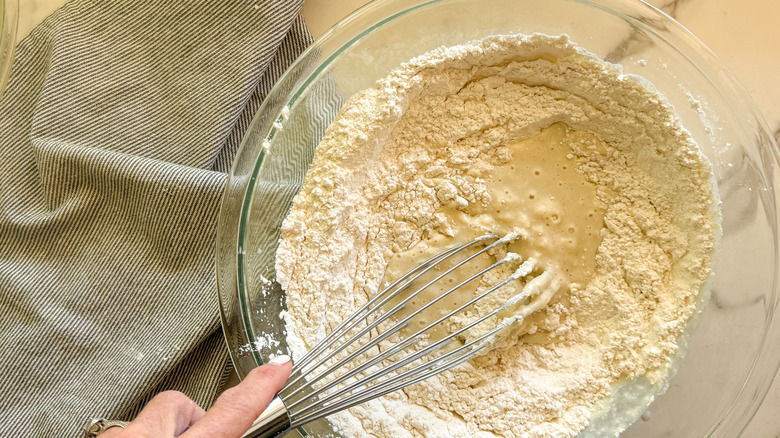 dry ingredients in bowl