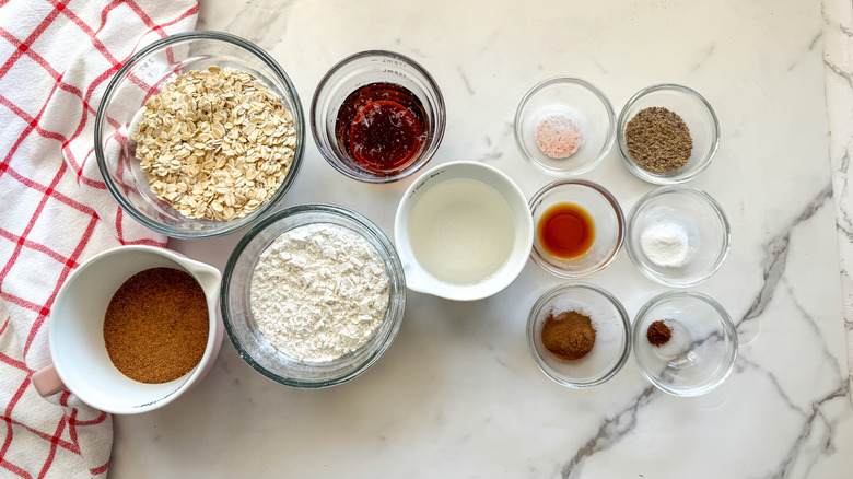 vegan oatmeal cookie ingredients