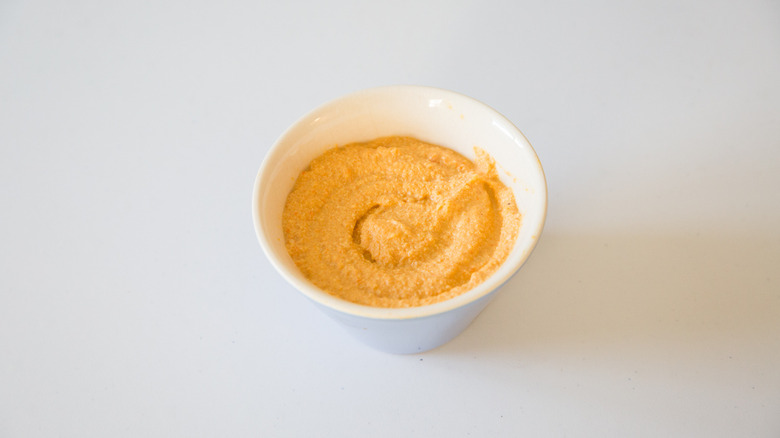 vegan nacho sauce in bowl 