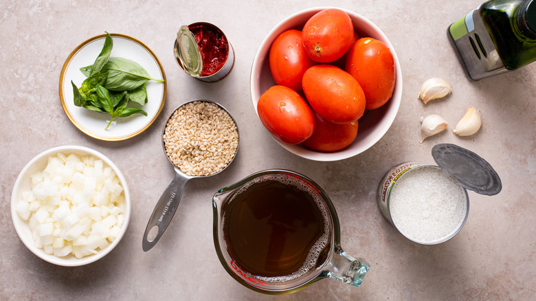 vegan roasted tomato soup ingredients