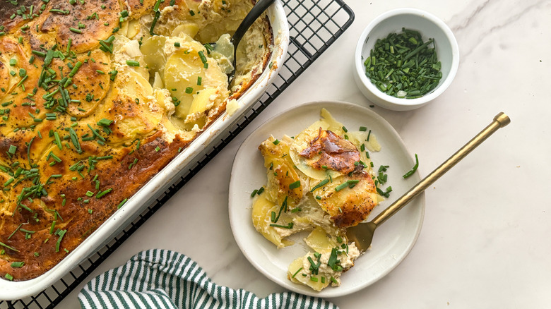 scalloped potatoes