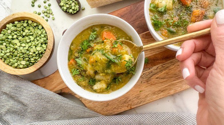 spoonful of soup