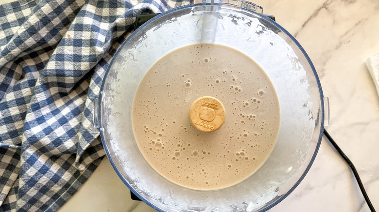 batter in food processor