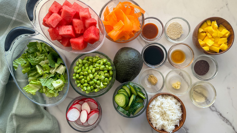 watermelon salad ingredients