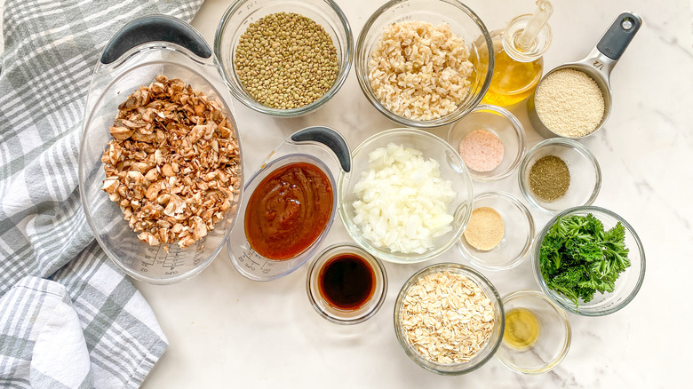 ingredients for meatballs