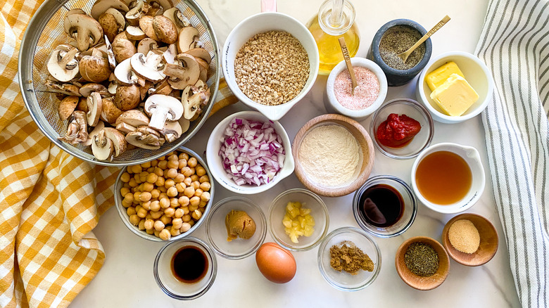 vegetarian meatball ingredients