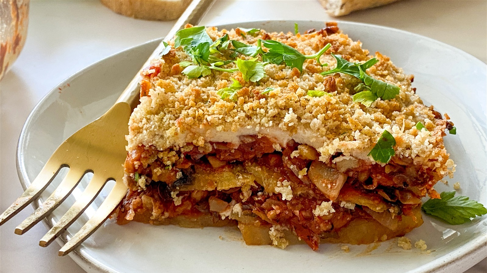 Vegetarian Moussaka Recipe