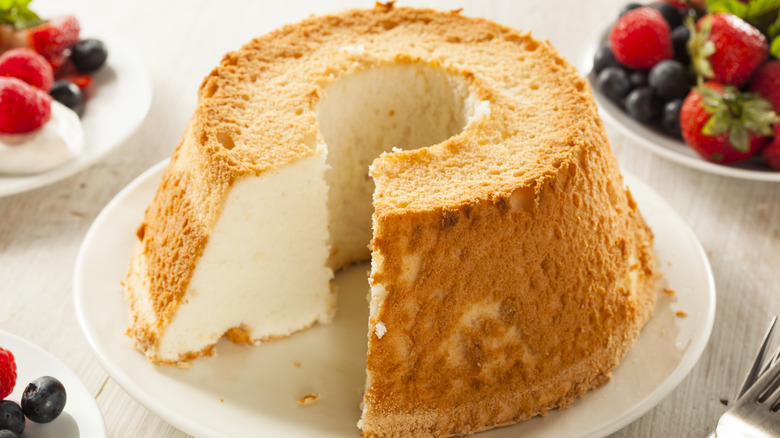 Classic angel food cake