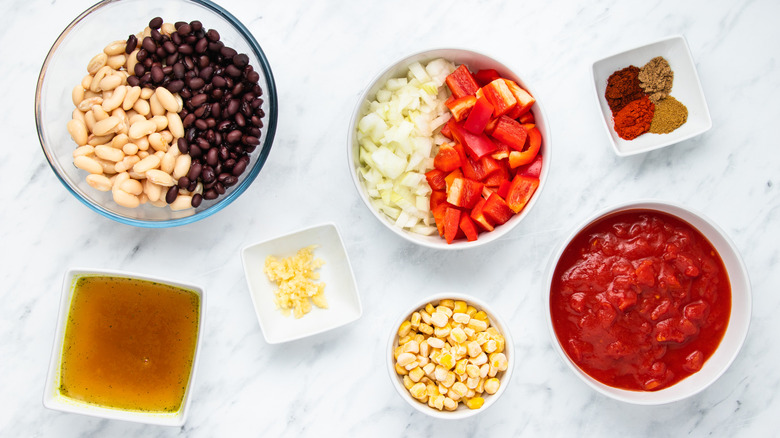 warming bean stew ingredients 