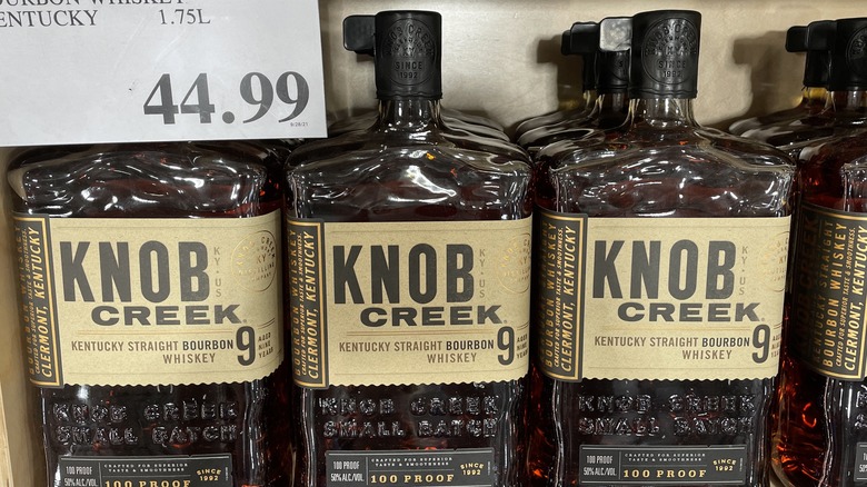 Knob Creek on the shelf at Costco