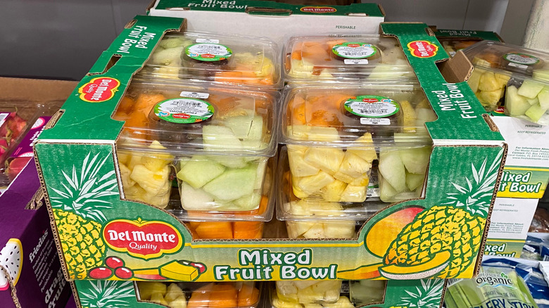 Costco Del Monte fruit bowls