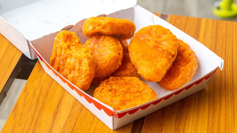 Close-up of Chicken McNuggets