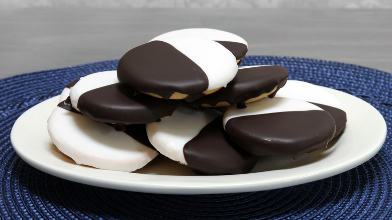 Black and white cookies