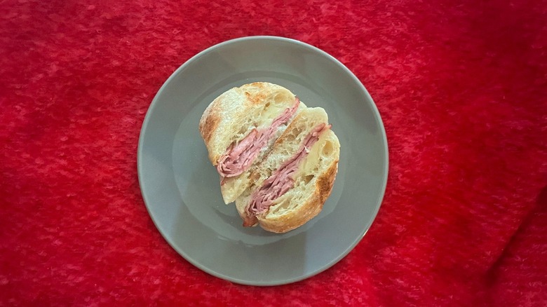 ham and swiss sandwich