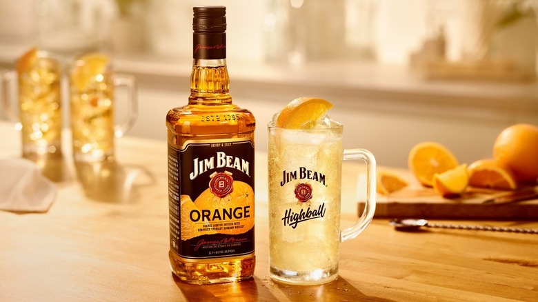 Jim Beam Orange with cocktail