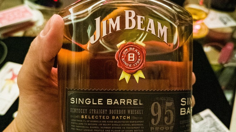 Jim Beam Single Barrel bottle