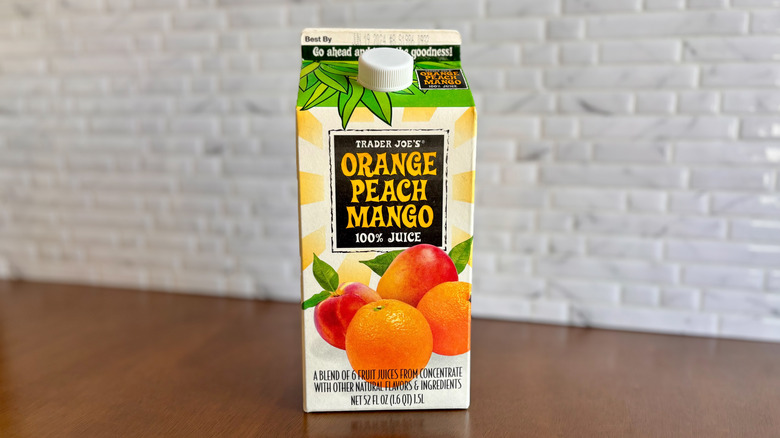 Trader Joe's juice carton