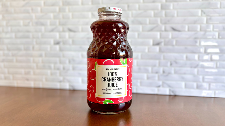 Trader Joe's cranberry juice