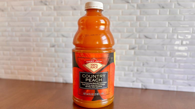 Trader Joe's country peach juice