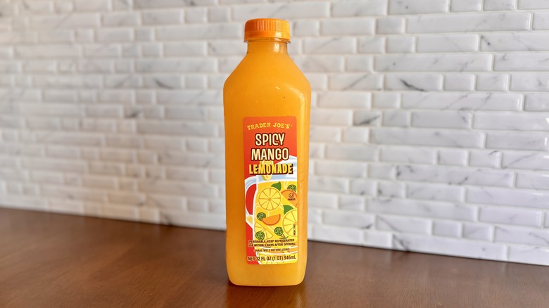 Trader Joe's spicy mango lemonade