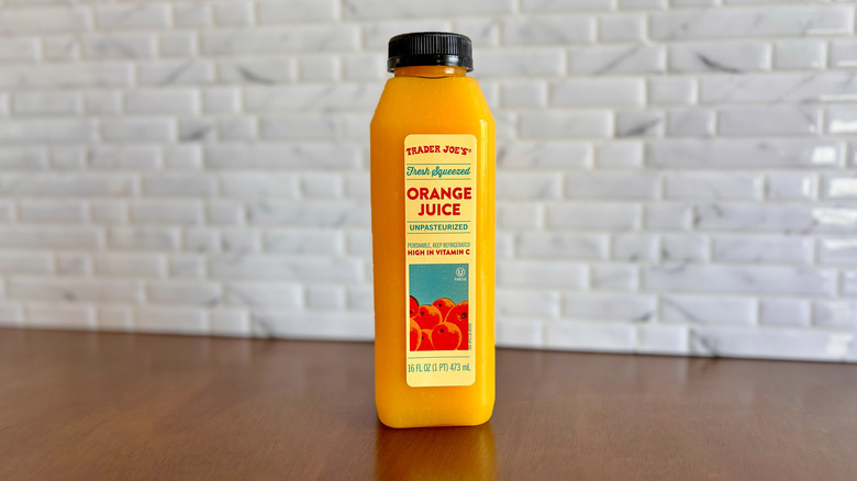 Trader Joe's orange juice