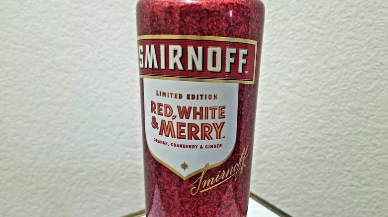 Smirnoff Red, White & Merry vodka