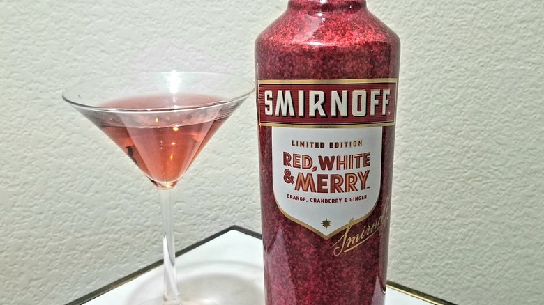 Smirnoff vodka and Cosmo