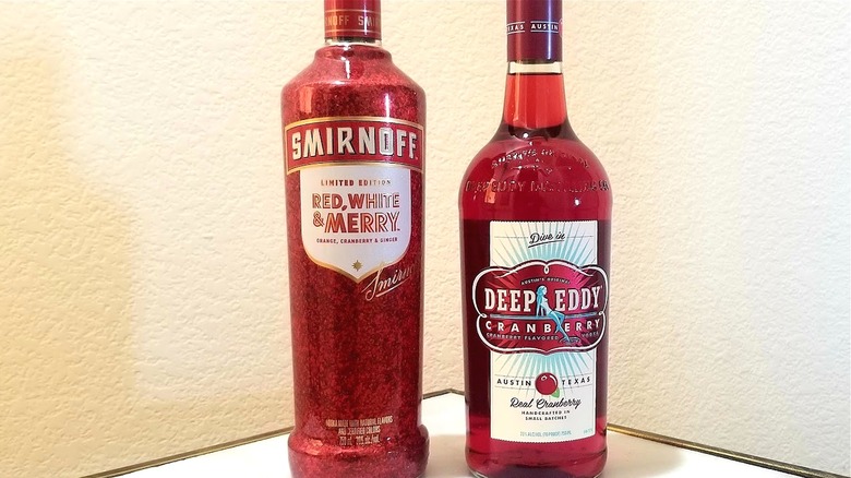 Smirnoff and Deep Eddy vodka