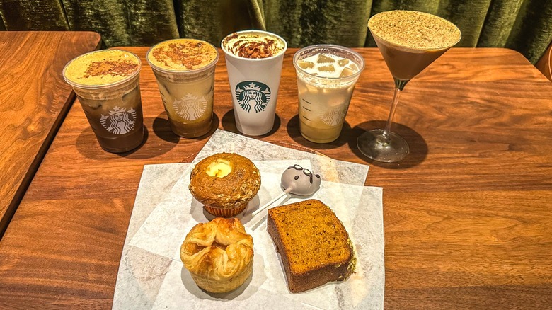 New Starbucks fall items