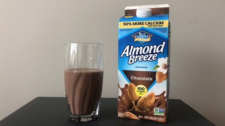 Almond Breeze chocolate almond milk