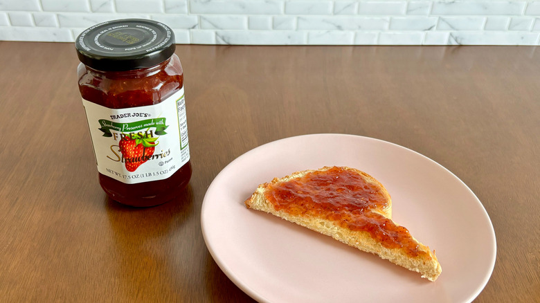 Trader Joe's strawberry preserves