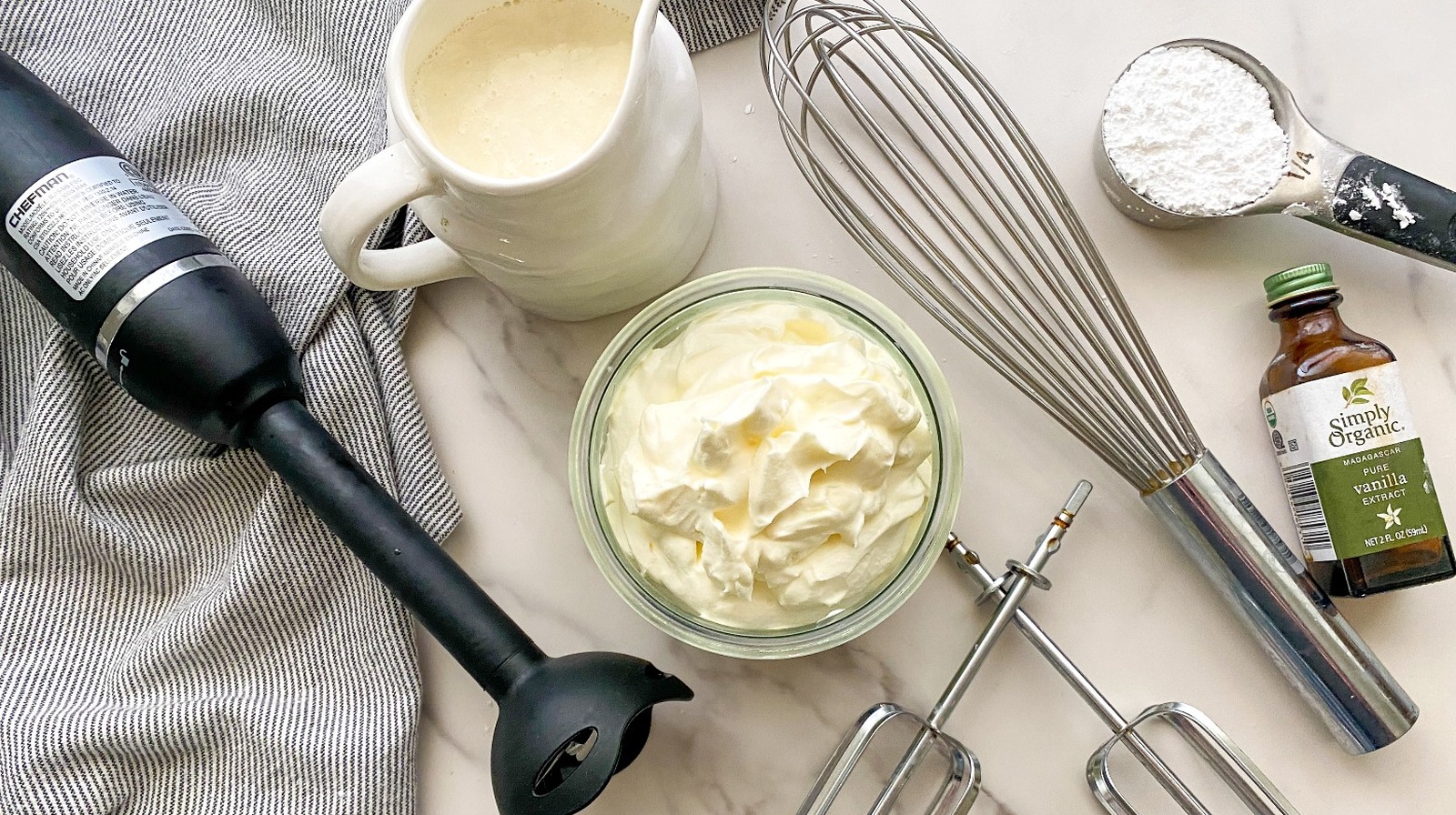 We Tried Almost Every Way To Make Whipped Cream