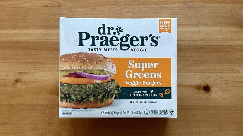 Super greens veggie burger