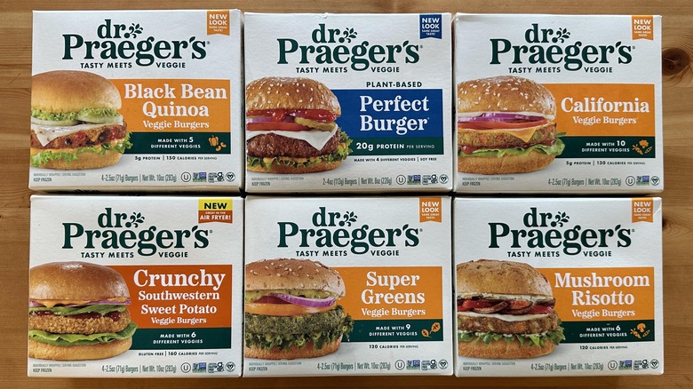 Dr. Praeger's veggie burgers