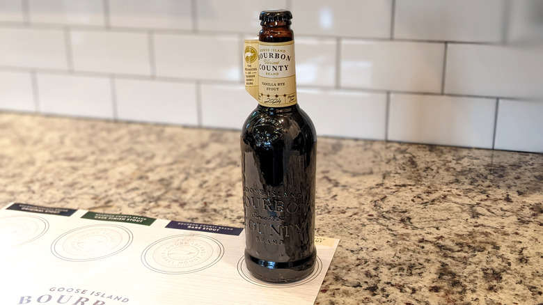 Goose Island Bourbon County Vanilla Rye Stout bottle