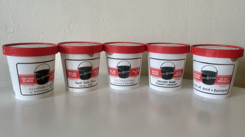 assorted Salt & Straw pints