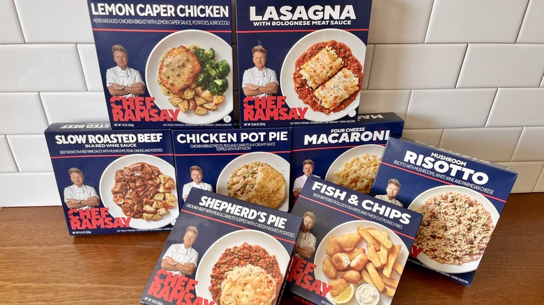 Gordon Ramsay frozen meals