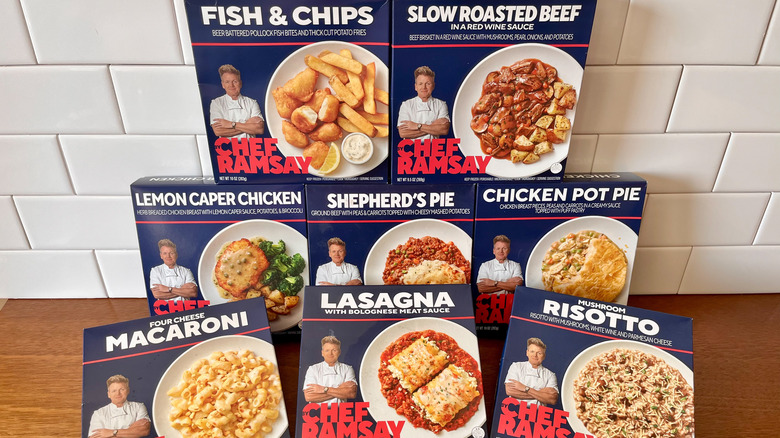 Gordon Ramsay frozen meals