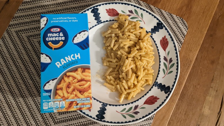 Kraft ranch box and pasta 