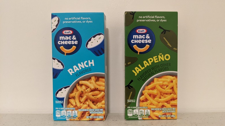 Kraft ranch and jalapeño macaroni