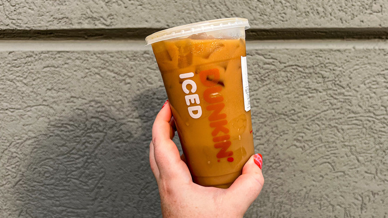 Dunkin's Caramel Almondmilk Iced Coffee