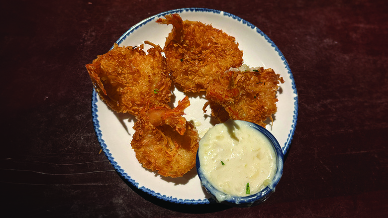 Red Lobster coconut shrimp and dip