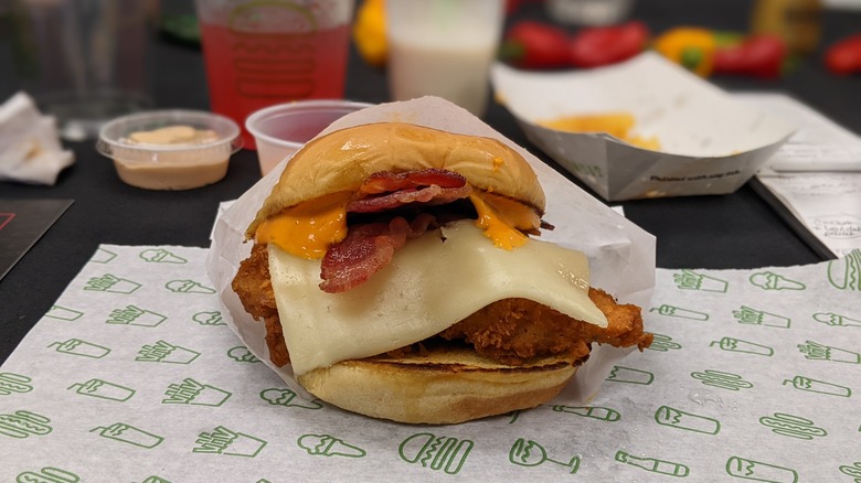 Shake Shack Hot Ones chicken